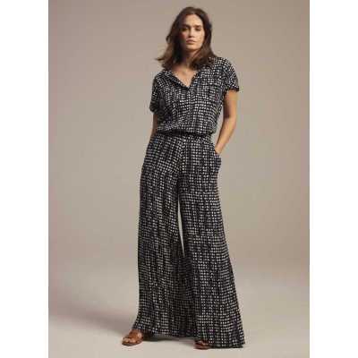 Lucy Print Wide Leg Trousers