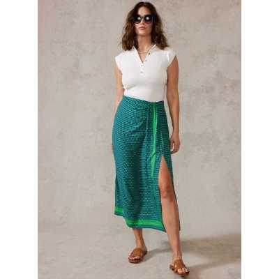 Madeline Sarong Midi Skirt